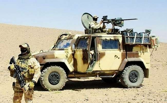 Lince VTLM - Pattuglia Alpini con camouflage Desert
